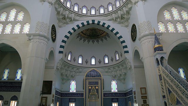 Mosque dome interior