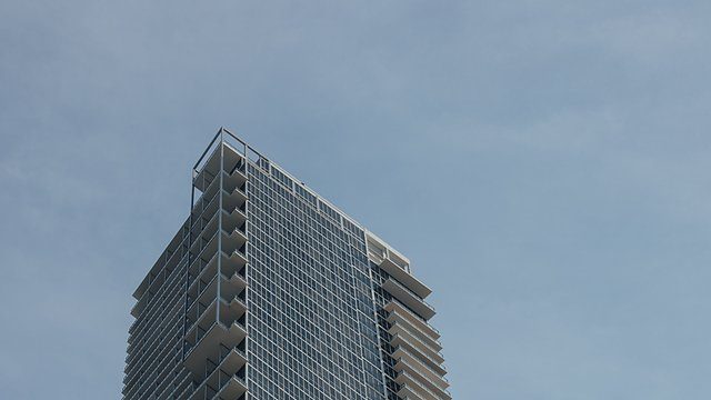 Luxury tower sky
