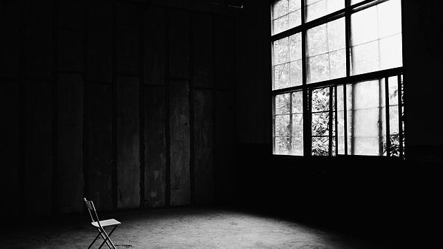 Folding chair stark room