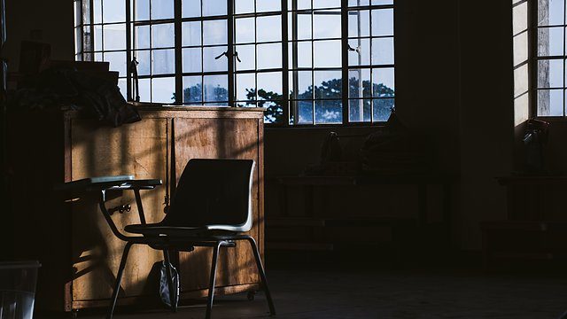 Chair window warm light
