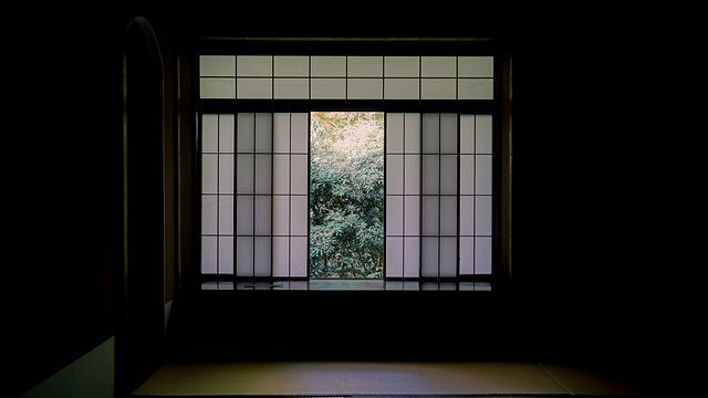 Tatami shoji garden